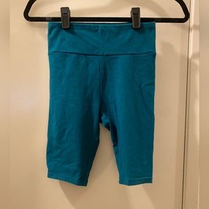 Wild fable teal bike shorts